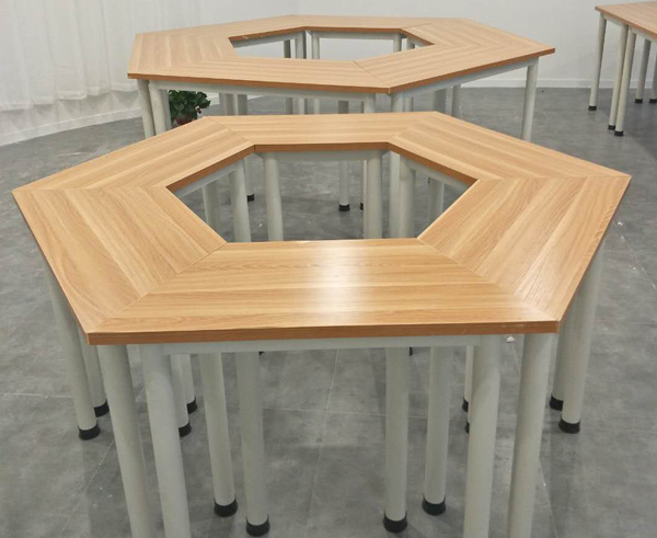 六邊形課桌